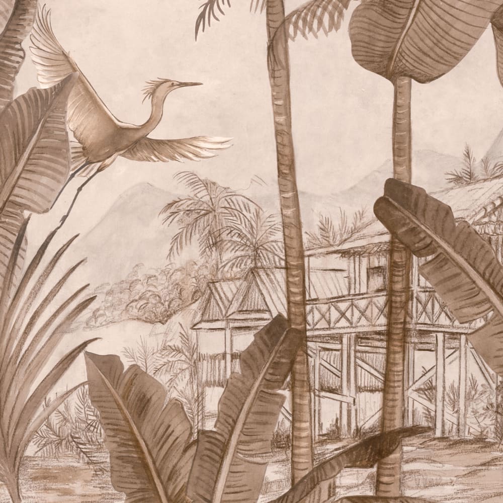 Papier peint déco jungle 159x280 cm — vue 4
