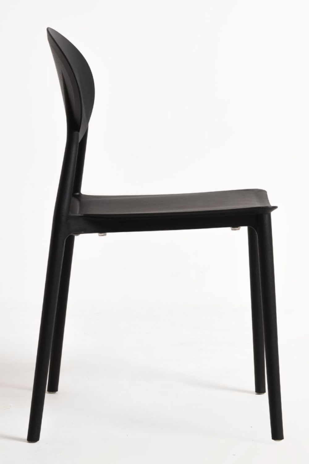 Pack 2 sillas color negro en polipropileno - Maisons du Monde