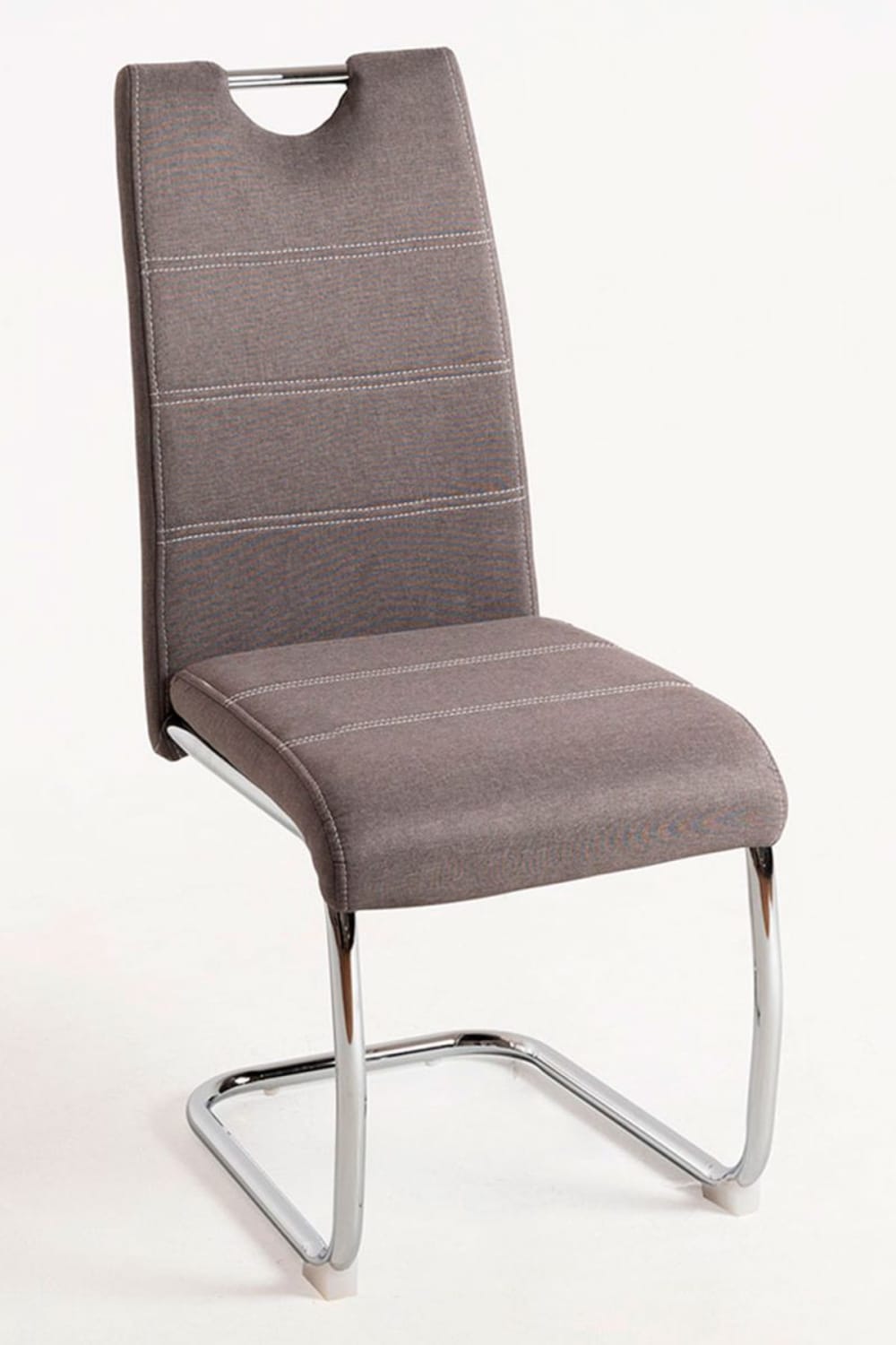 Silla en color gris claro de estilo con