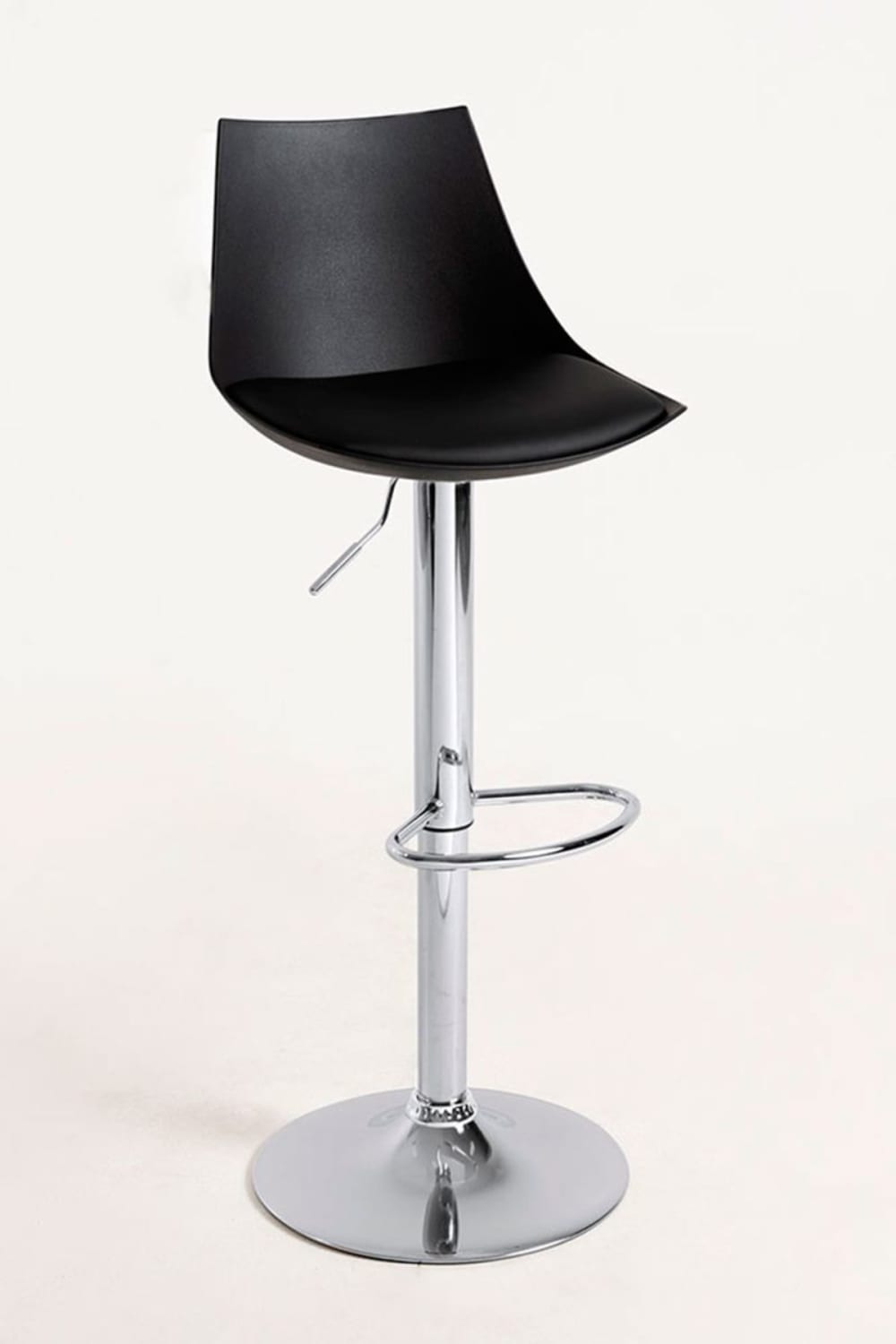 Pack 4 taburetes color negro en polipiel - Maisons du Monde