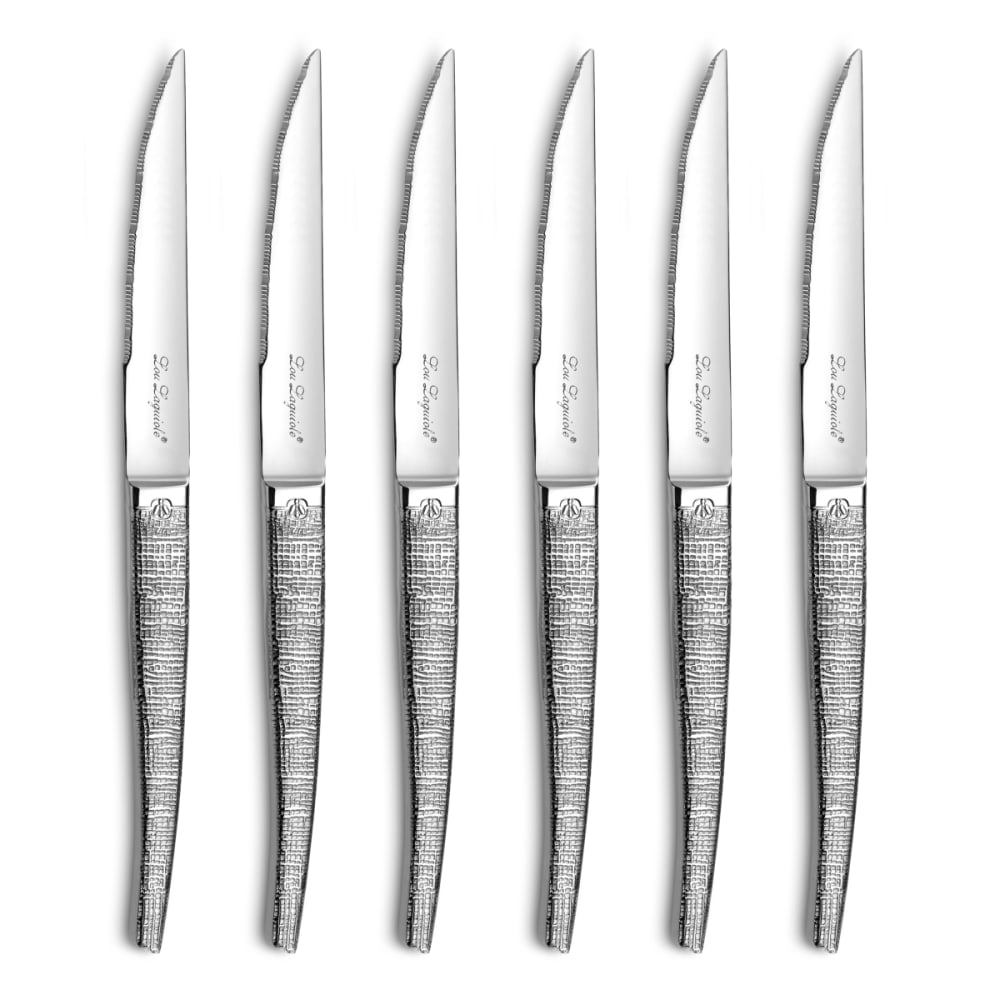 Coffret 6 couteaux steak