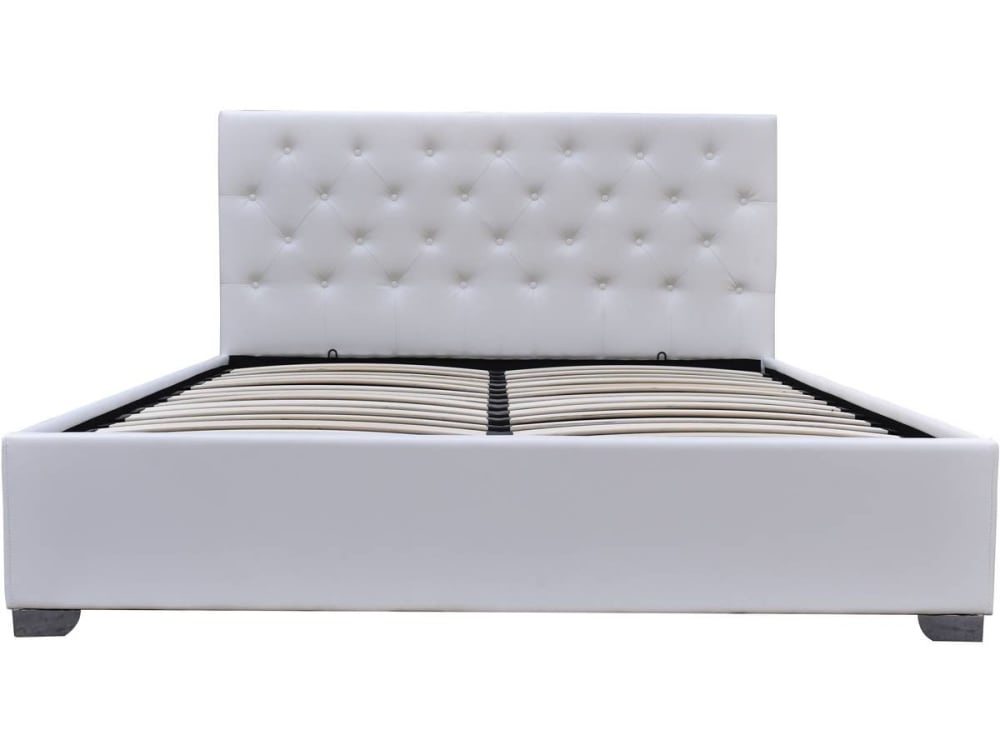 Cama blanco 207 x 148 x 108 cm - Maisons du Monde