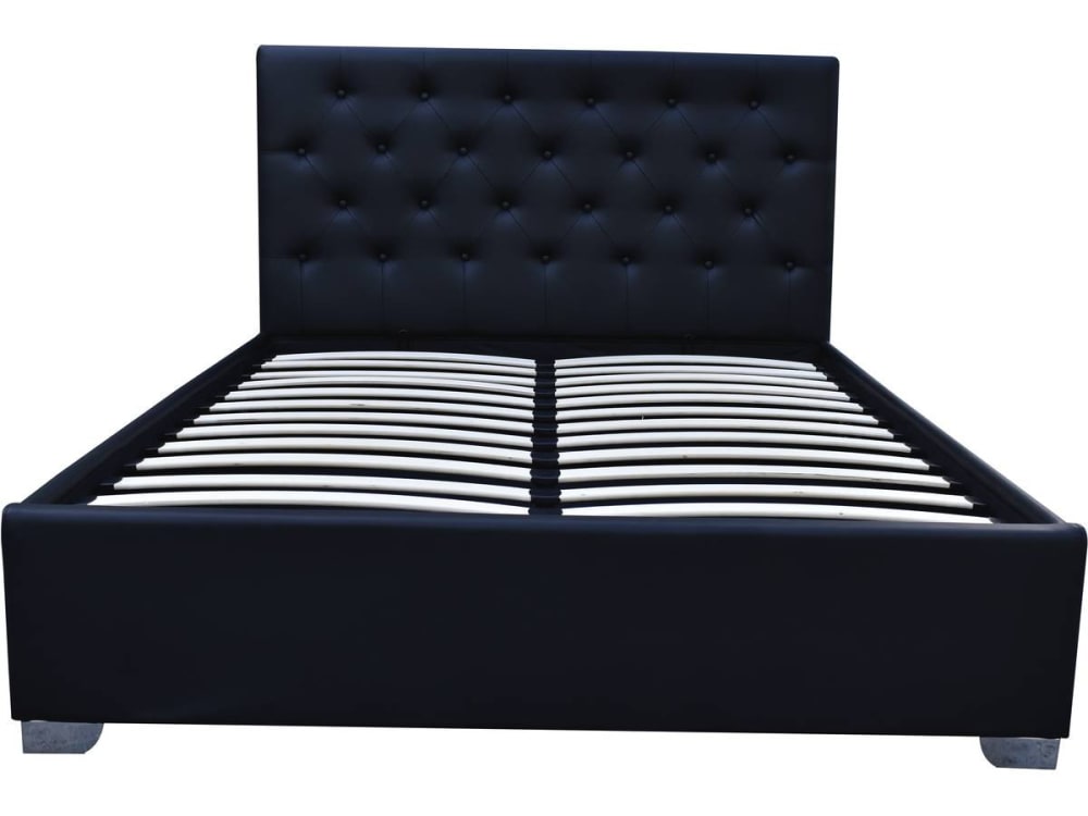 Cama negro 207 x 148 x 108 cm - Maisons du Monde