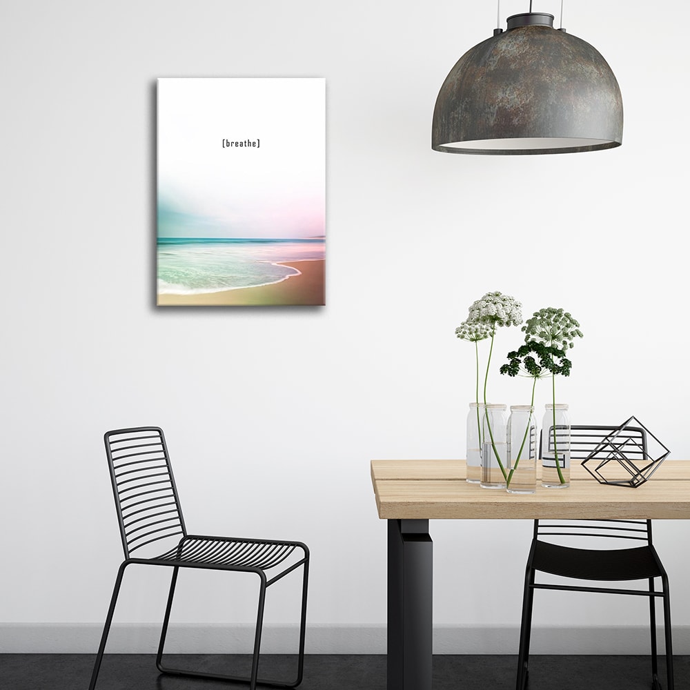 Cuadro lienzo - Playas Más Tranquilas - 50x70cm - Maisons du Monde