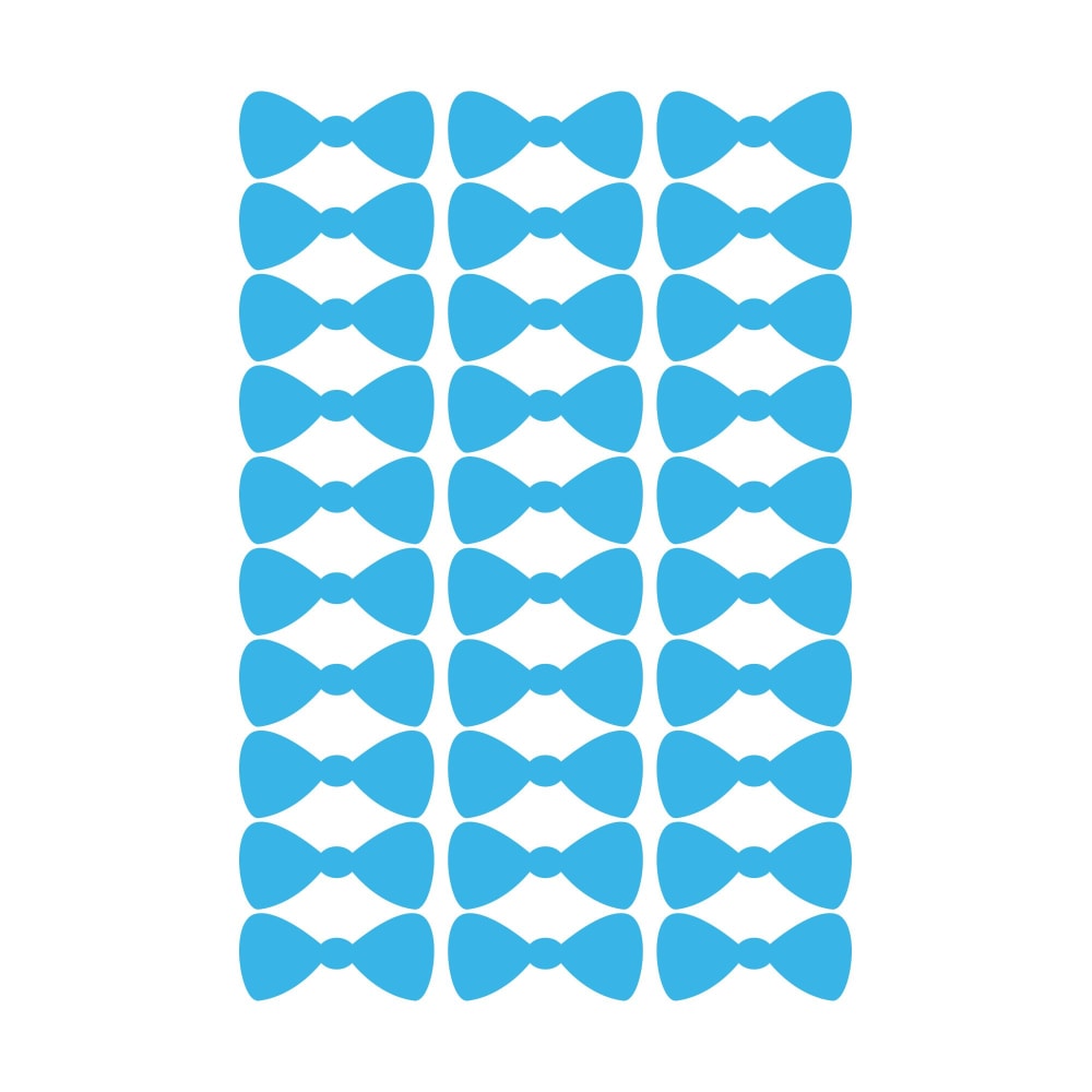 Adesivo decorativo mini papillon blu - Blu - PVA - Acetato di polivinile
