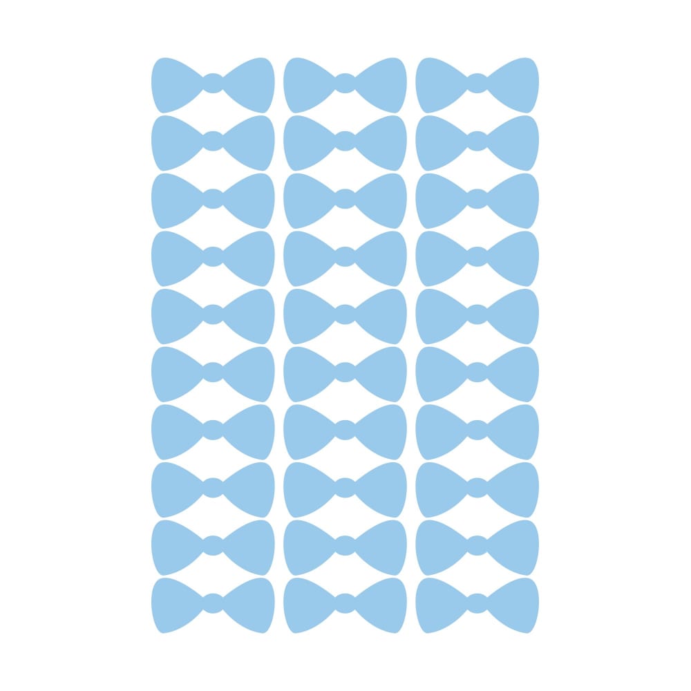 Adesivo decorativo mini papillon blu cielo - Blu - PVA - Acetato di polivinile