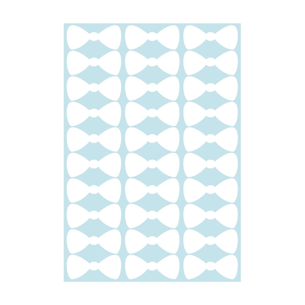 Adesivo decorativo mini papillon bianco - Bianco - PVA - Acetato di polivinile