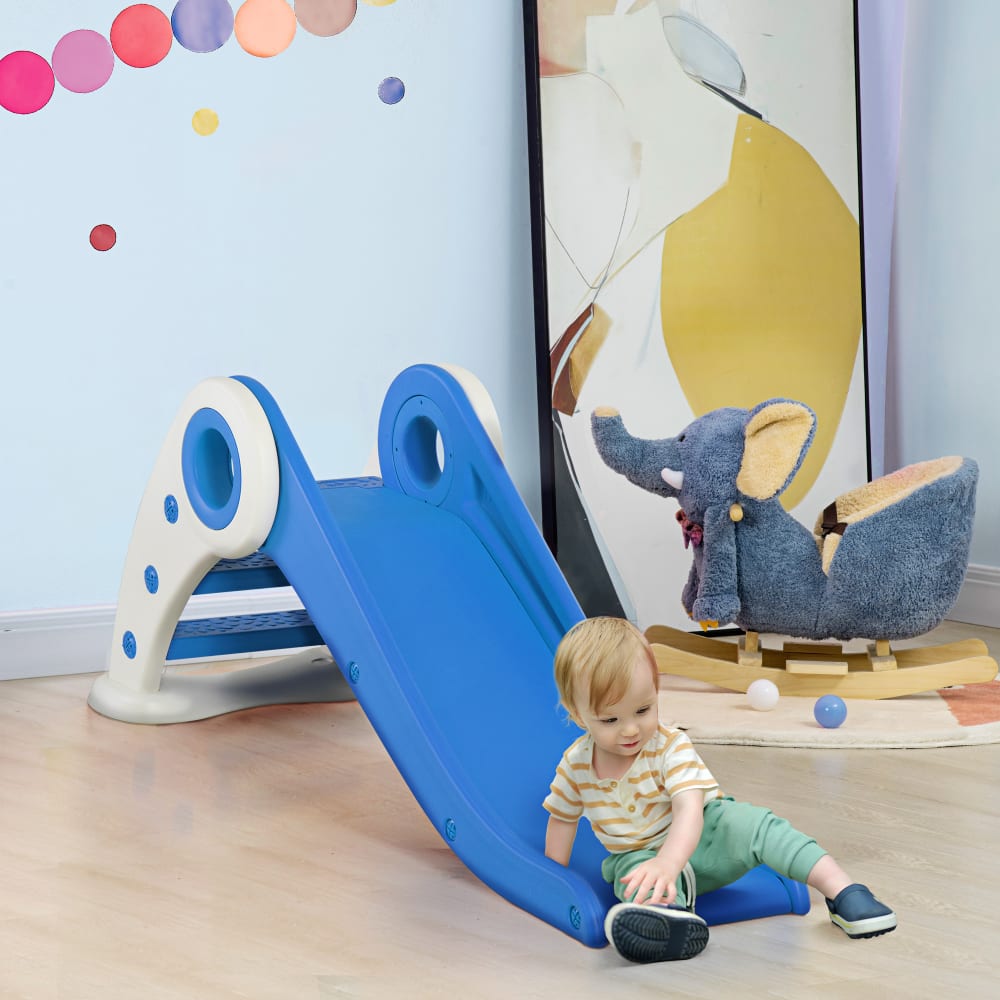 Toboggan enfant pliable bleu - Maisons du Monde