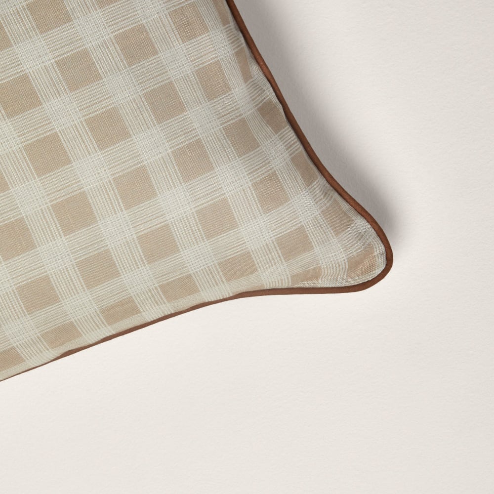 Housse de coussin en lin ecru 28x47 cm - Maisons du Monde