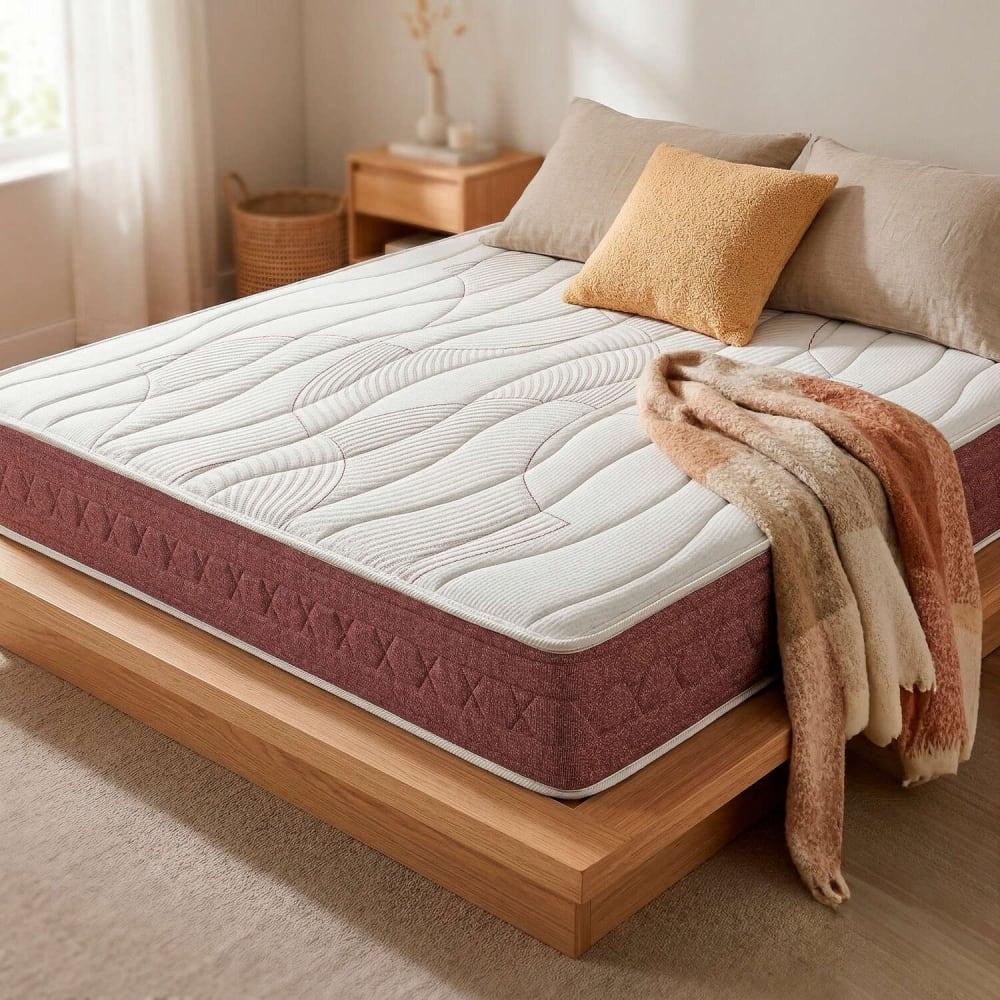 Colchón espuma con visco 90x190 24cm - Maisons du Monde