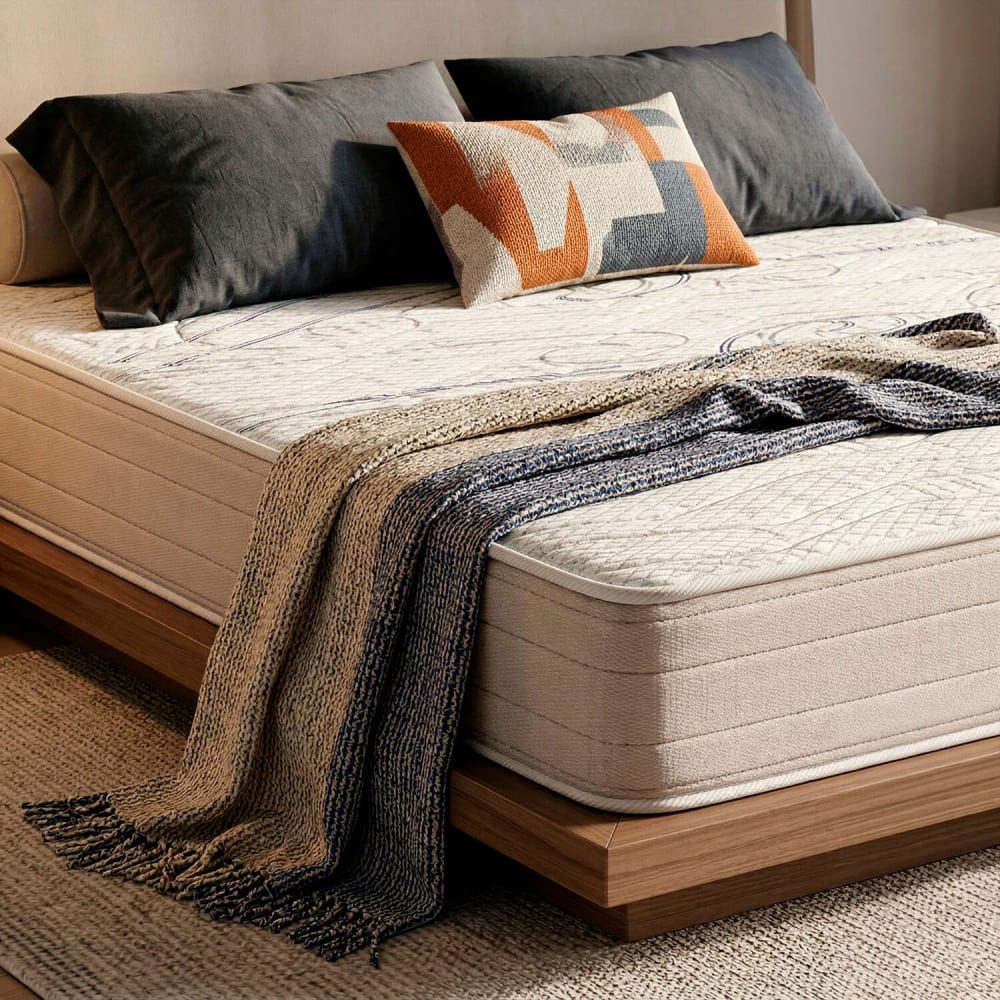 Colchón espuma con visco 160x200 21cm - Maisons du Monde