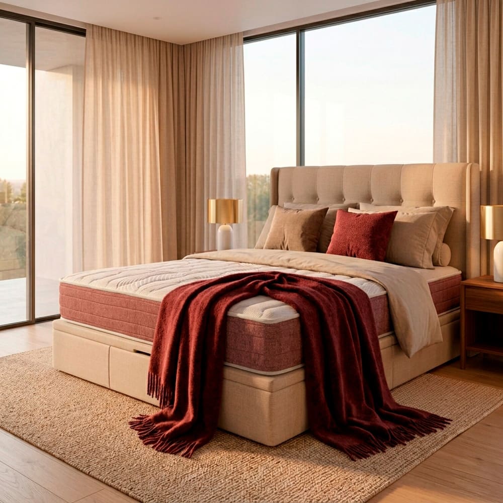 Colchón espuma con visco 105x190 22cm - Maisons du Monde