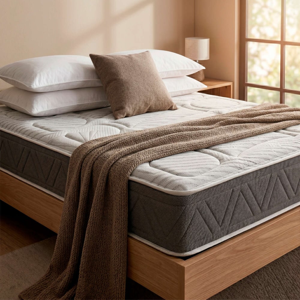 Colchón espuma con visco 160x190 29cm - Maisons du Monde