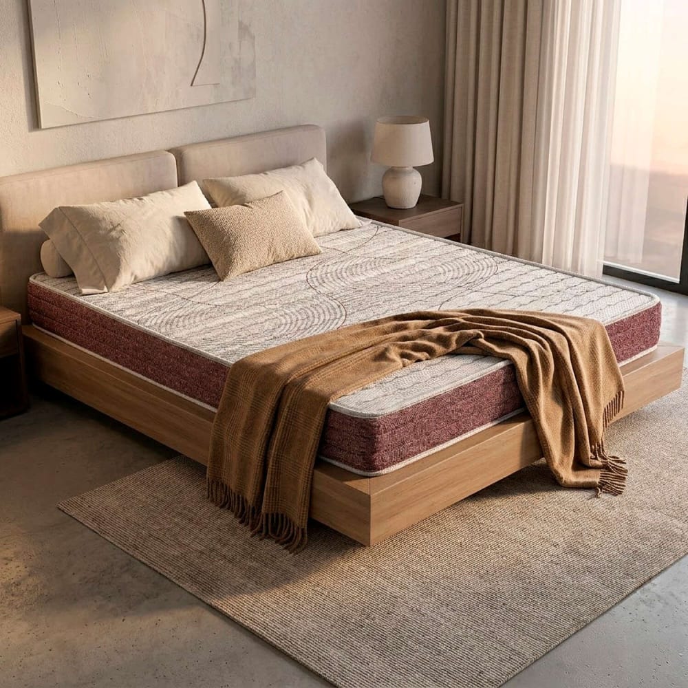 Colchón espuma con visco 160x190 19cm - Maisons du Monde