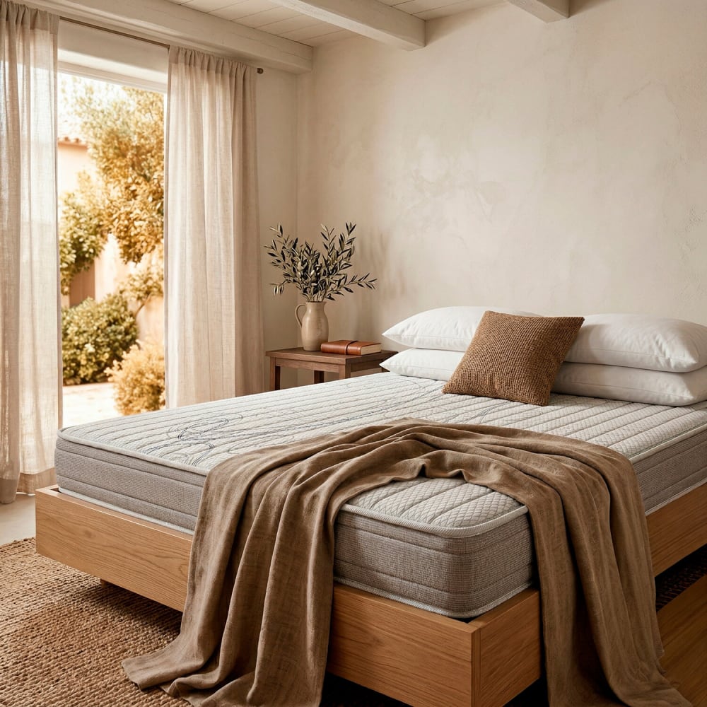 Colchón espuma con visco 160x190 14cm - Maisons du Monde