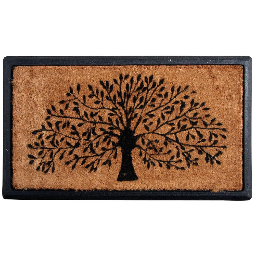 Paillasson 70 x 40 cm arbre de vie