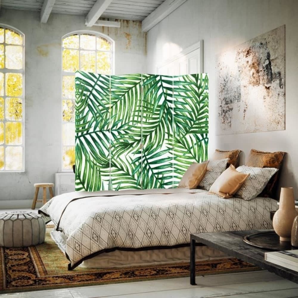 Biombo Jungle Canopy - Separador de ambientes cm. 145x170 (4 paneles) - Maisons du Monde