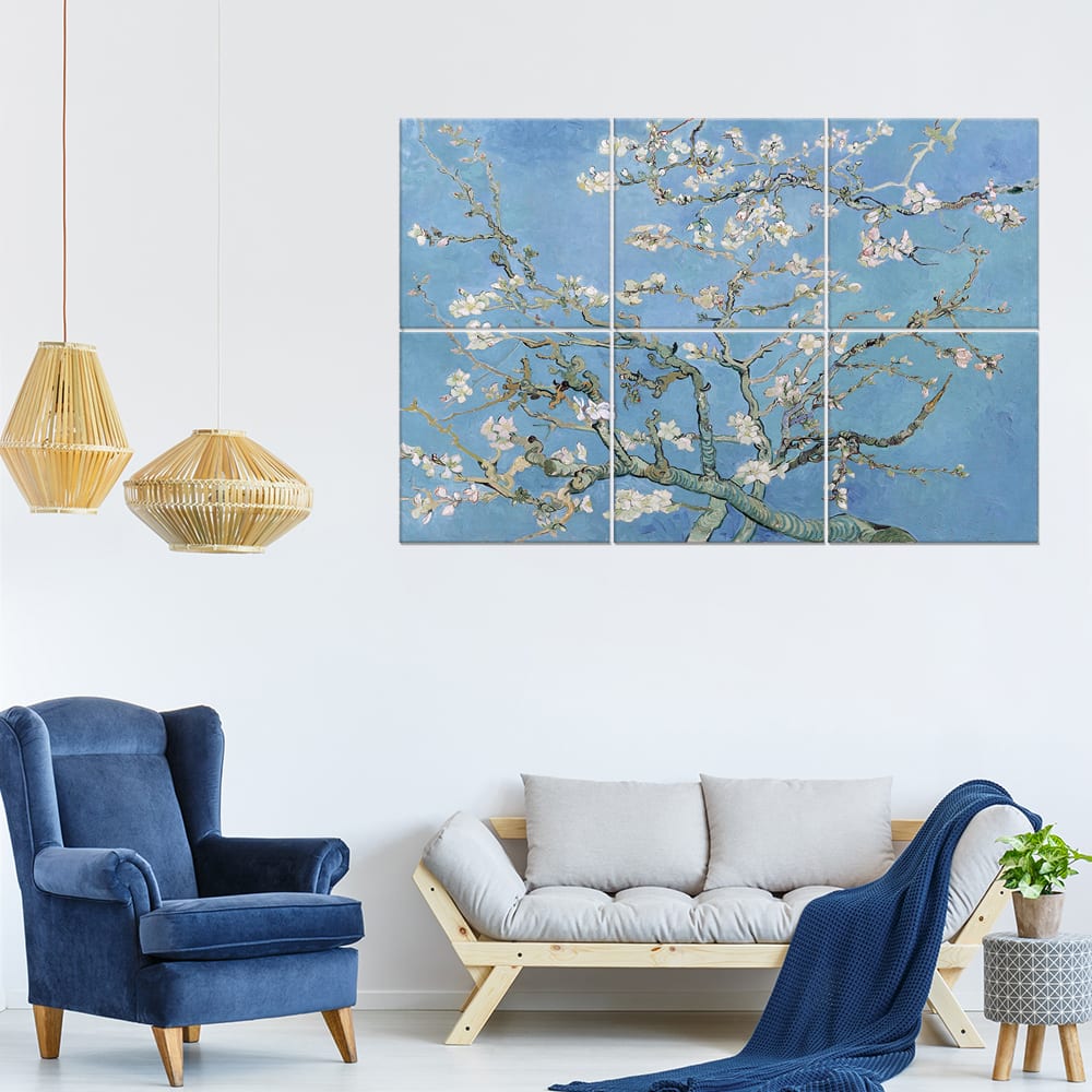 Tableau Amandier En Fleurs - Vincent Van Gogh 100x150cm