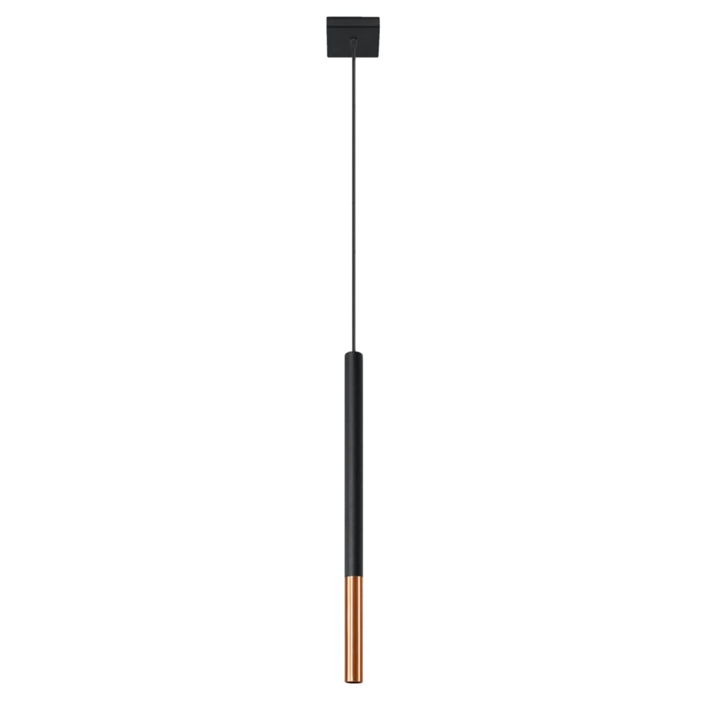 Suspension Acier Noir/Cuivre G9 1 Mozaica