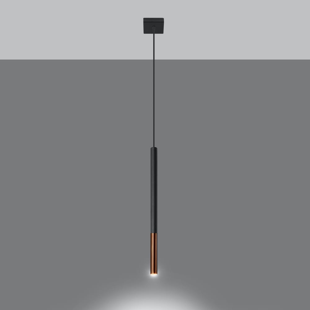 Suspension Acier Noir/Cuivre G9 1 Mozaica — vue 4