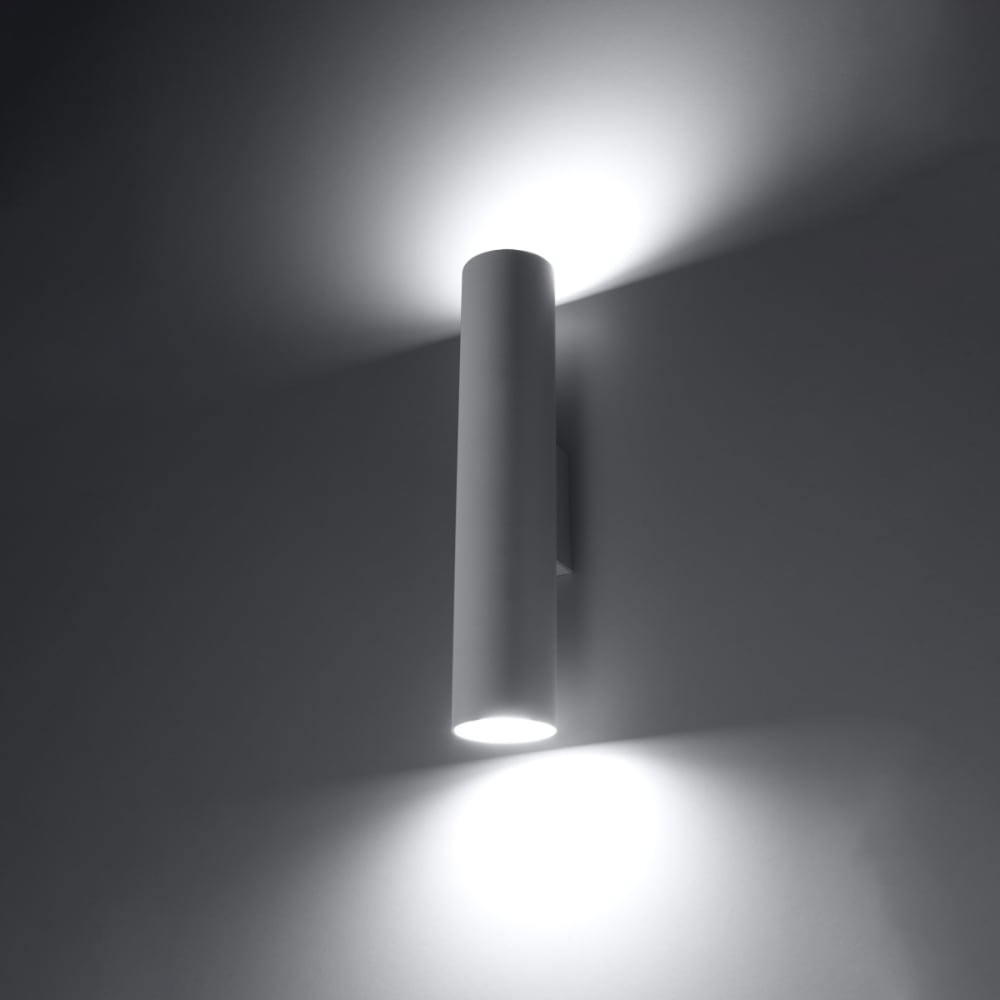 Applique Acier Blanc GU10 2 Lagos — vue 4