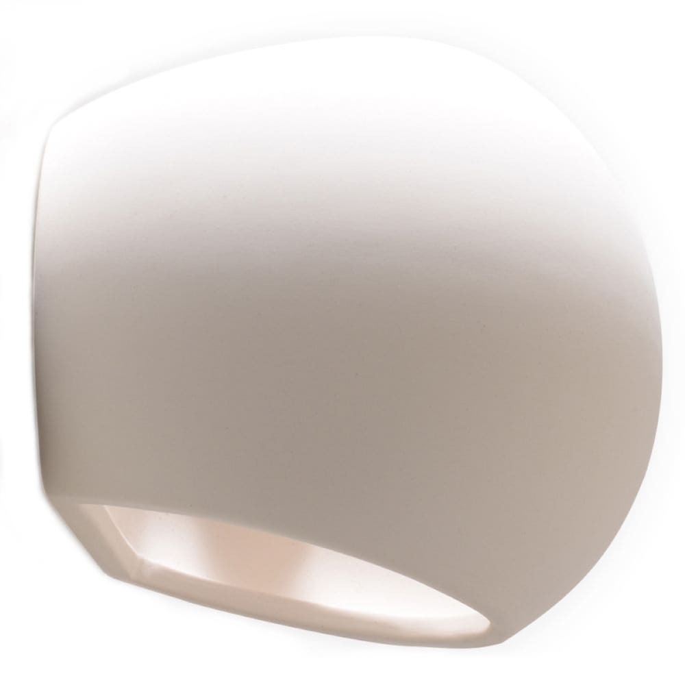 Lámpara de pared blanco cerámica alt. 15 cm