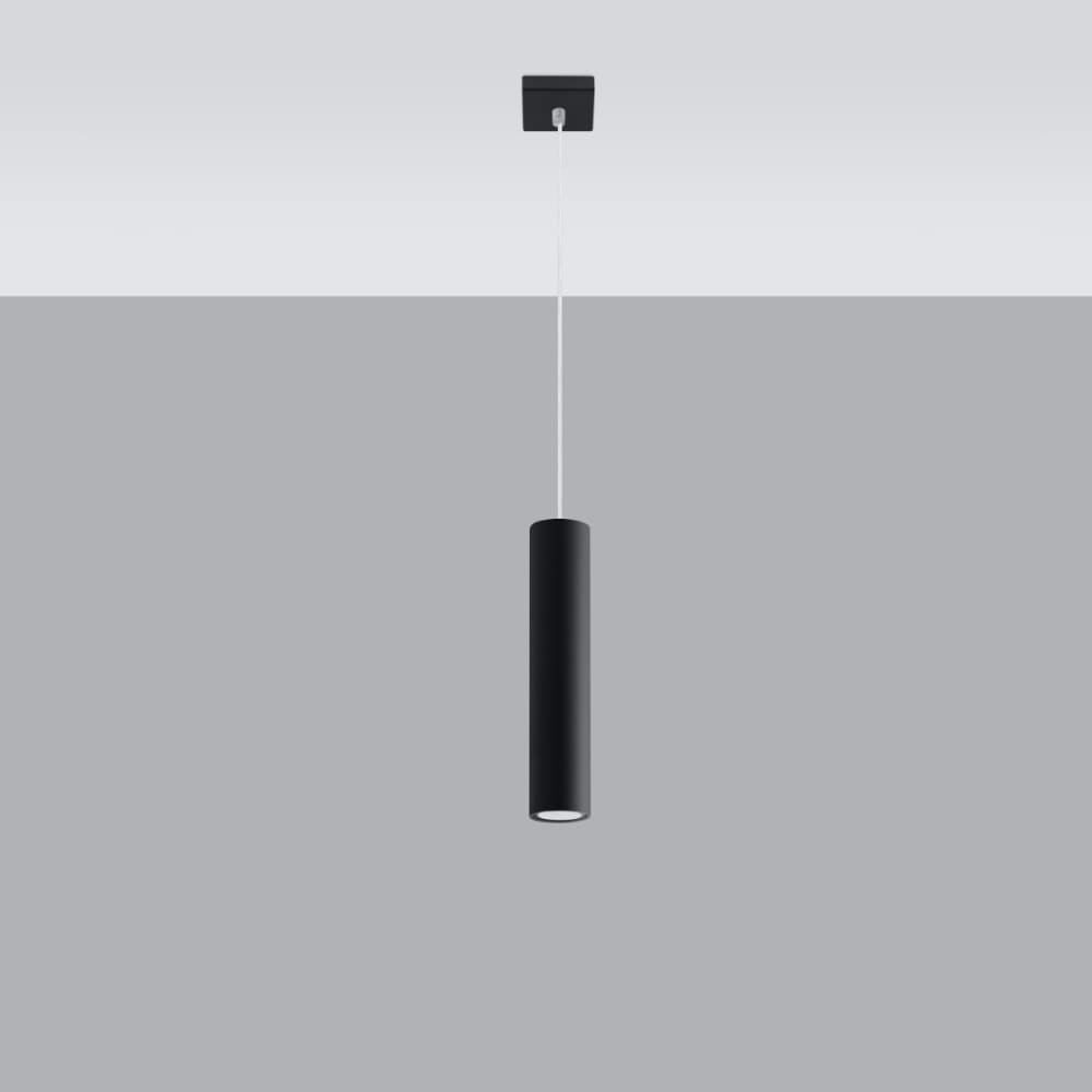 Suspension Acier Noir GU10 1 Lagos — vue 3