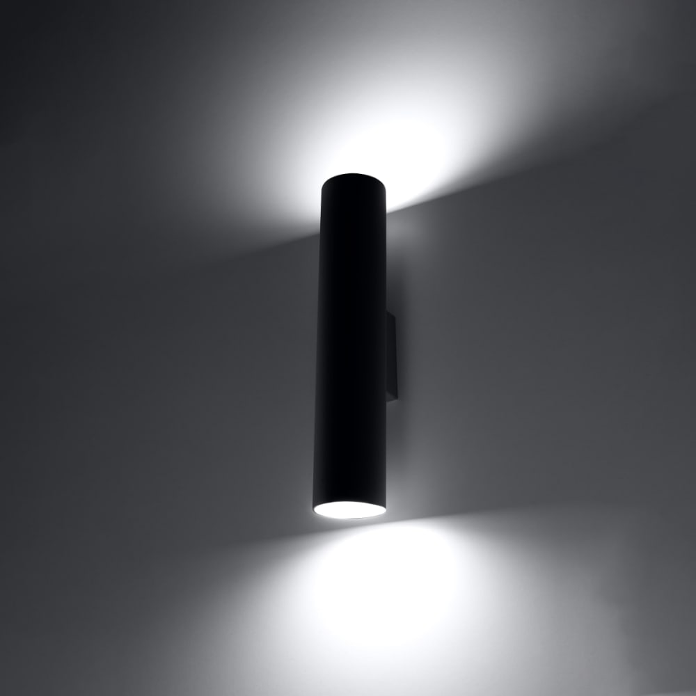 Applique Acier Noir GU10 2 Lagos — vue 4