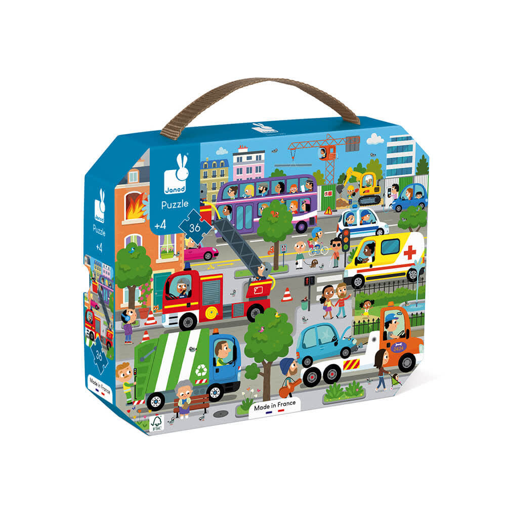 Puzzle de 36 piezas city