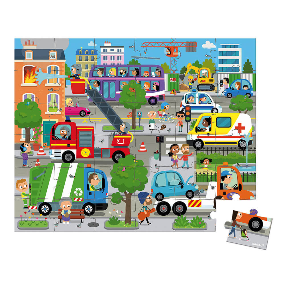 Puzzle City 36 pcs - Maisons du Monde