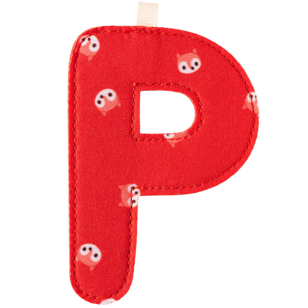 Lilliputiens Buchstabe P ROT PES - POLYESTER Kinder