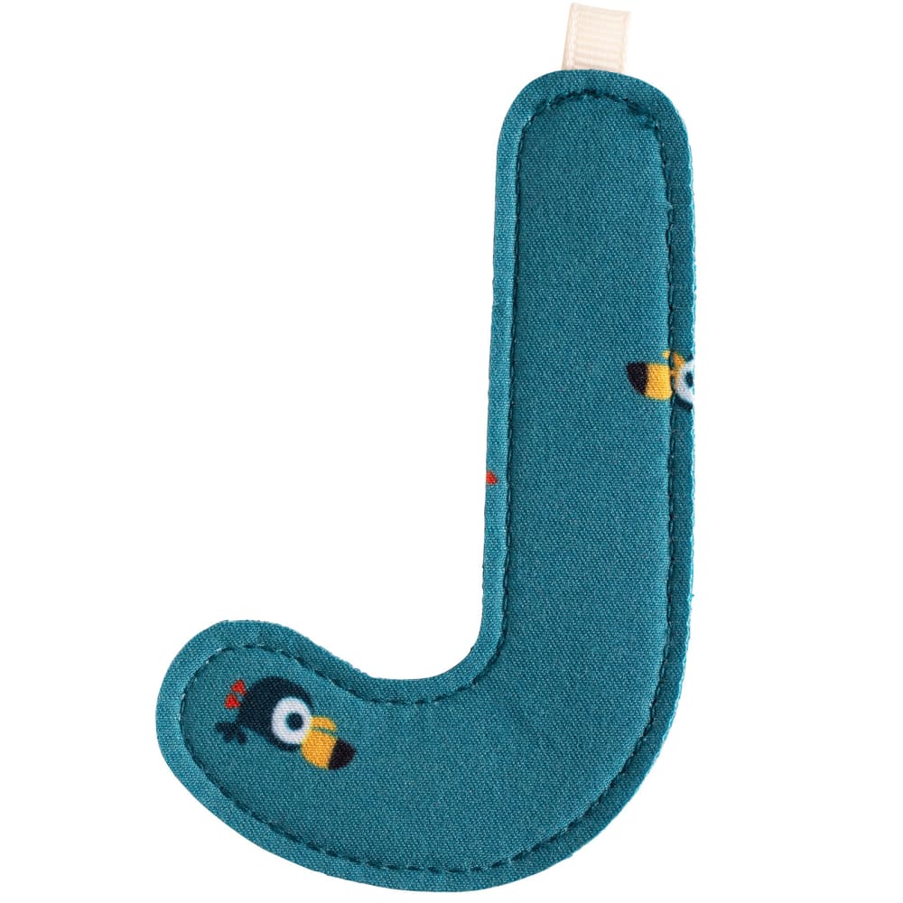 Lilliputiens Buchstabe J BLAU PES - POLYESTER Kinder