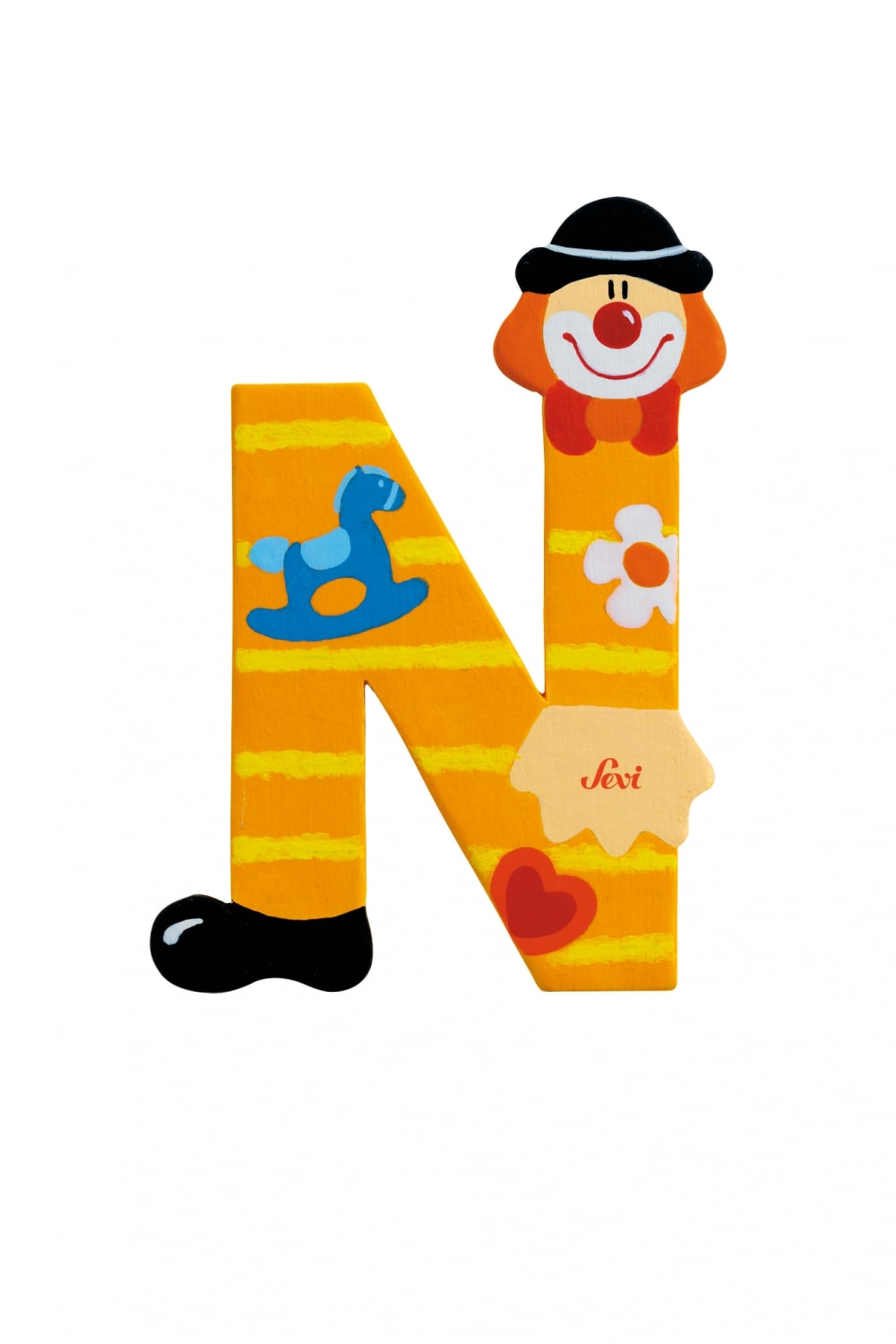 Lettre n clown
