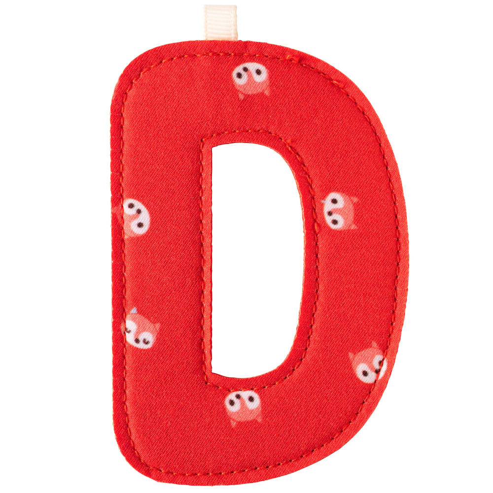 Lilliputiens Buchstabe D ROT PES - POLYESTER Kinder