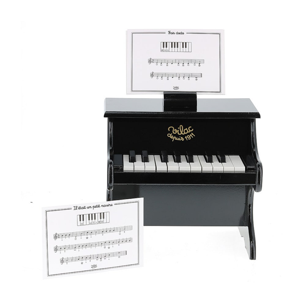 Piano de madera lacada vilac negro - Maisons du Monde
