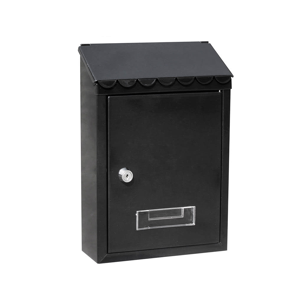 Boîte aux lettres acier standard noire