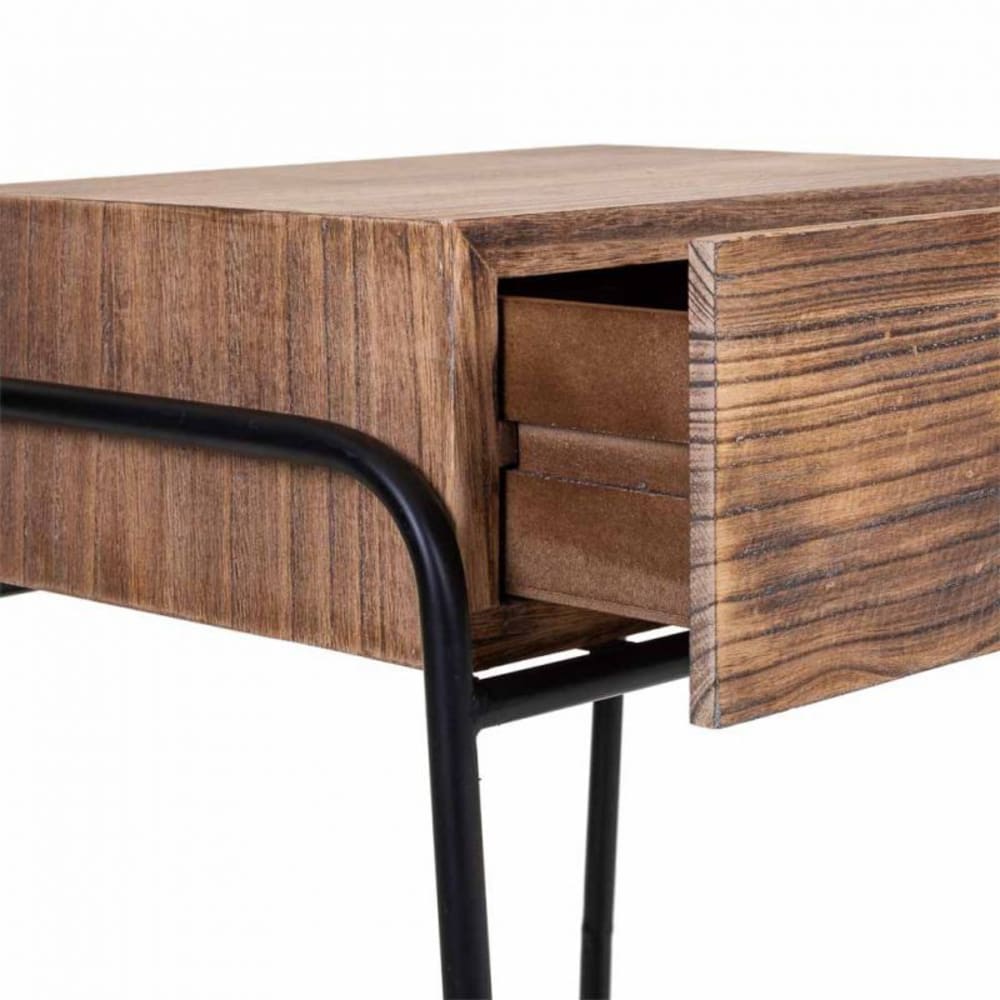 Table de chevet marron 43.5x32x73h - Maisons du Monde