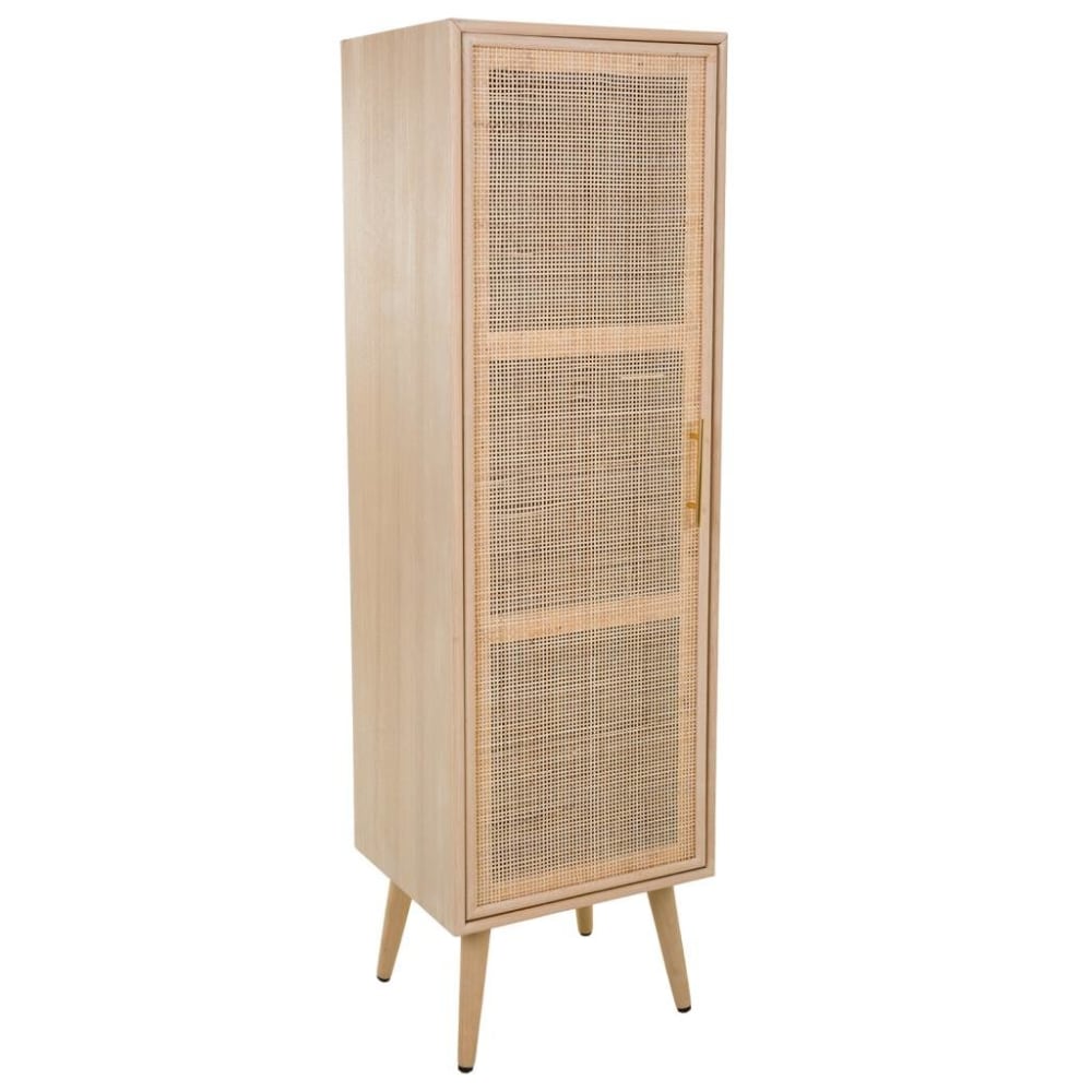 Armoire en treillis marron 40.5x37x139.5h