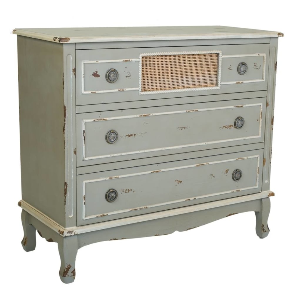 Commode verte 90x38x80h