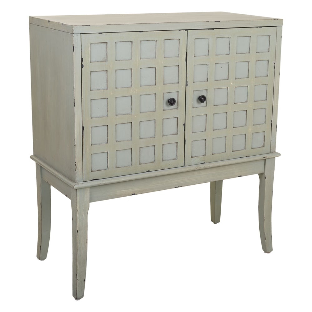 Consola de madera 2 puertas