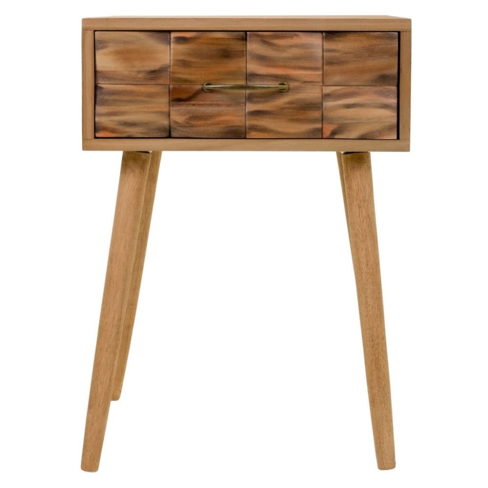 Nachttisch aus Holz, 44x38x63, braun - Maisons Du Monde