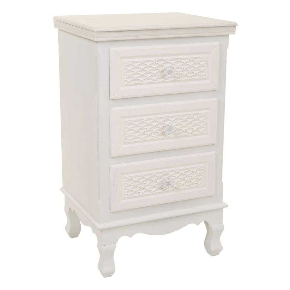 Mesita blanco 41x33,5x68h cm