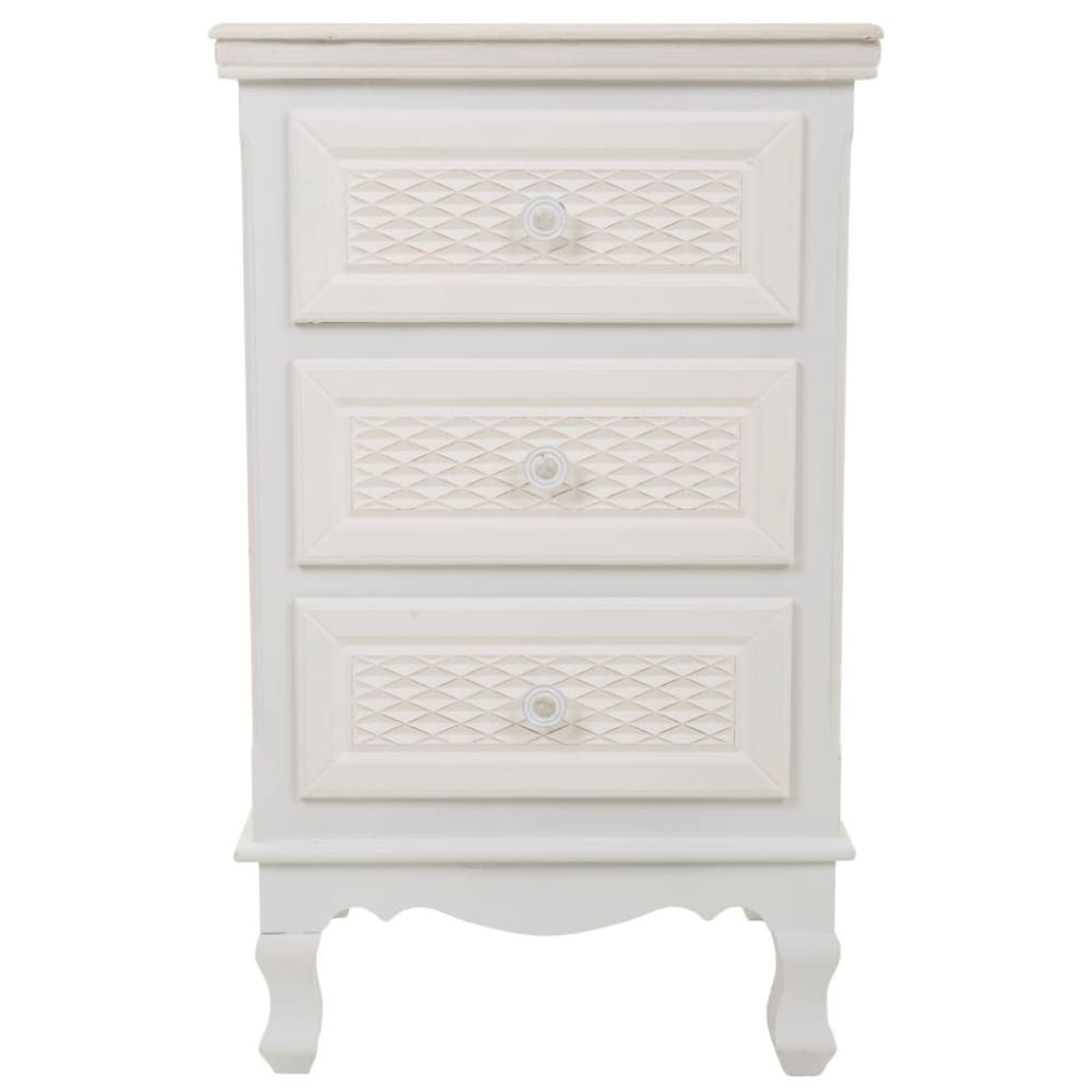 Mesita blanco 41x33,5x68h cm - Maisons du Monde