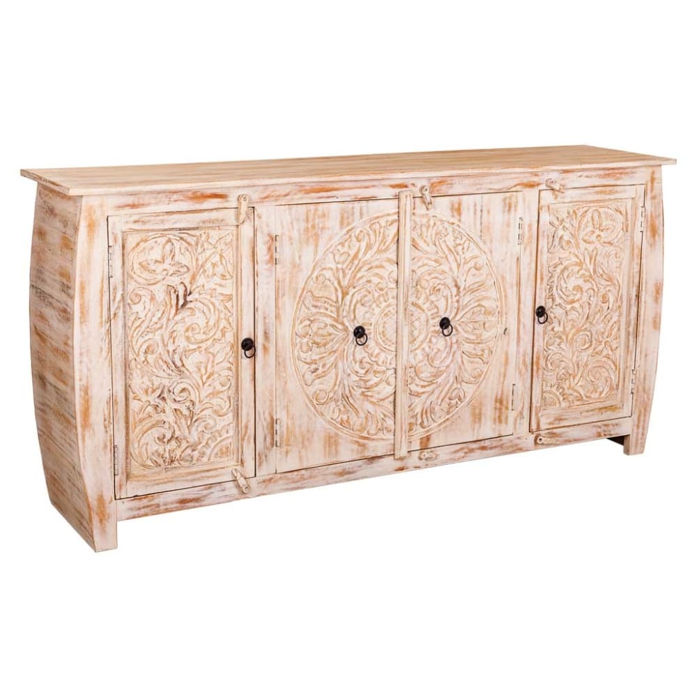 Aparador de madera acabado artesanal