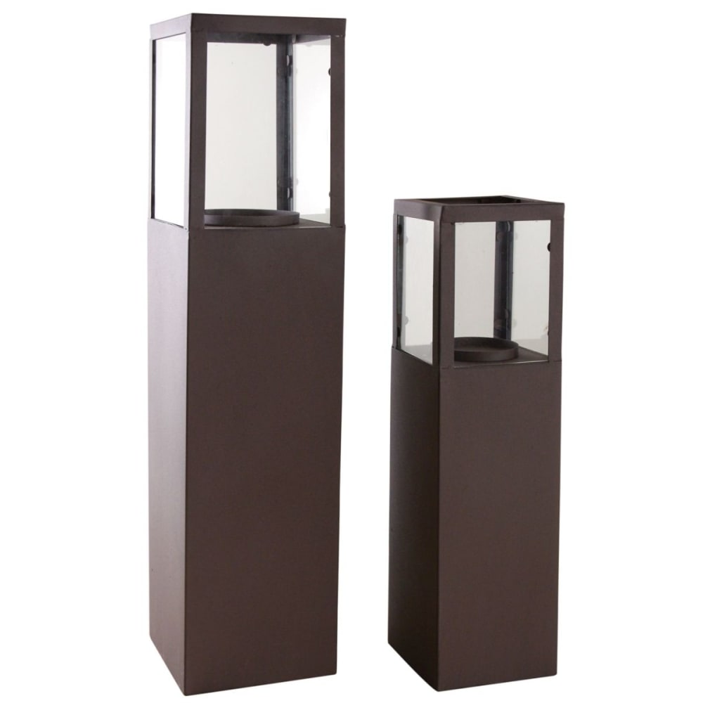 Colonnes en métal stuart (lot de 2)