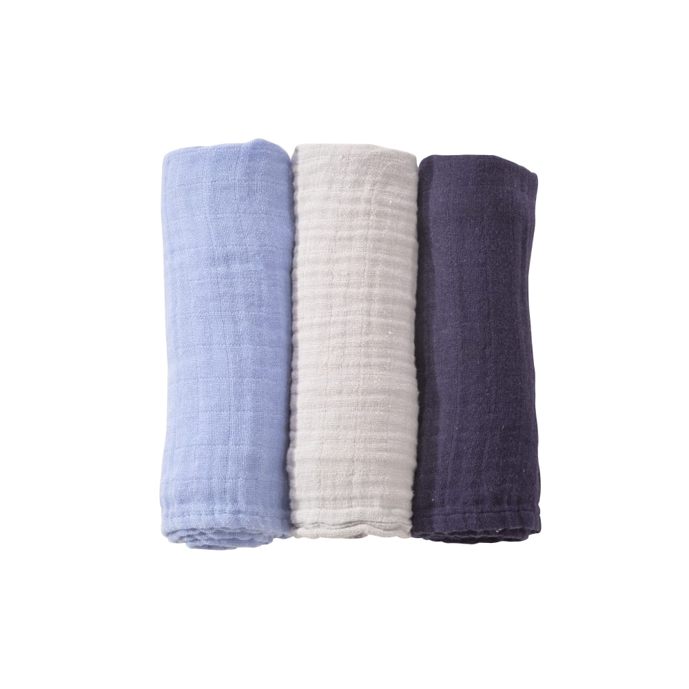 TROIS KILOS SEPT Langes bébé en mousseline de coton gaufrée OEKO-TEX STANDARD 100 N° certificat : 09.HPK.70437 HOHENSTEIN HTTI