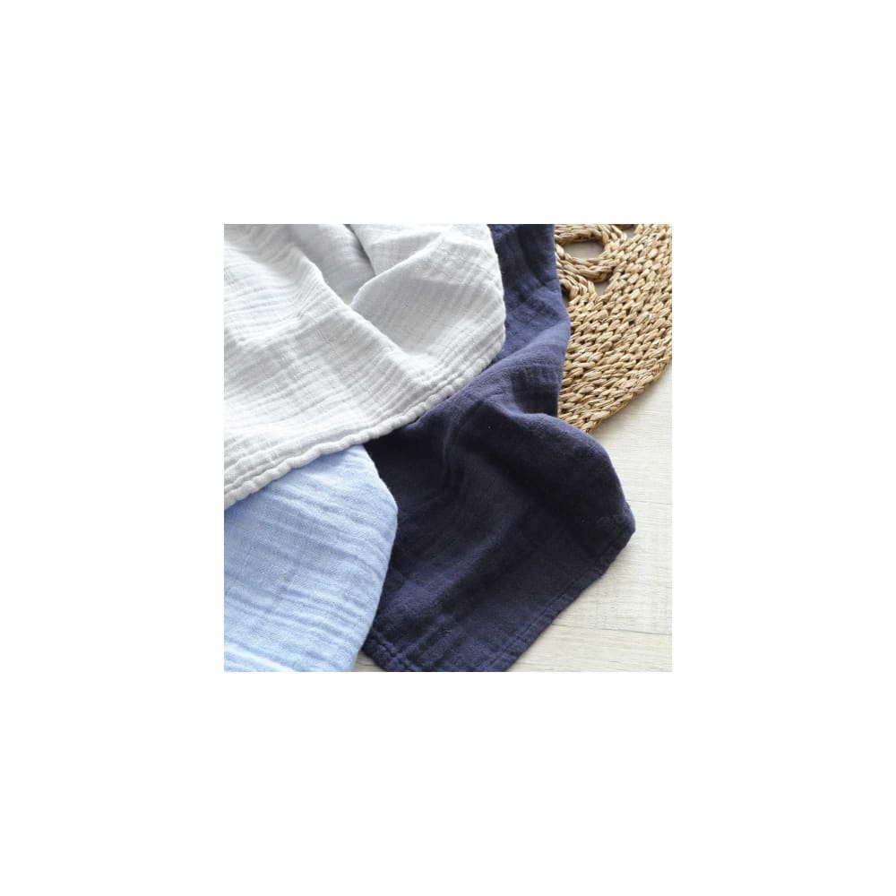 3 Langes bleu pastel bébé Bleu - Maisons du Monde