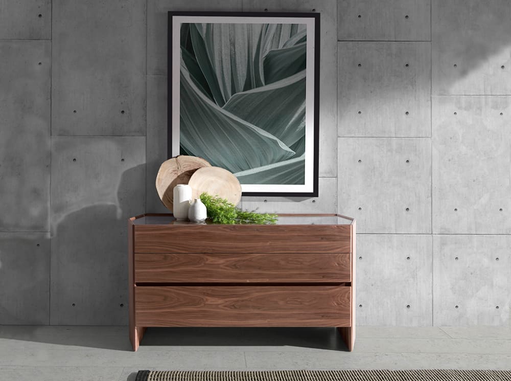 Cómoda hexagonal nogal - Maisons du Monde