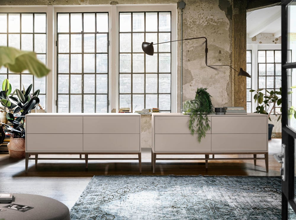 Aparador madera gris y nogal - Maisons du Monde