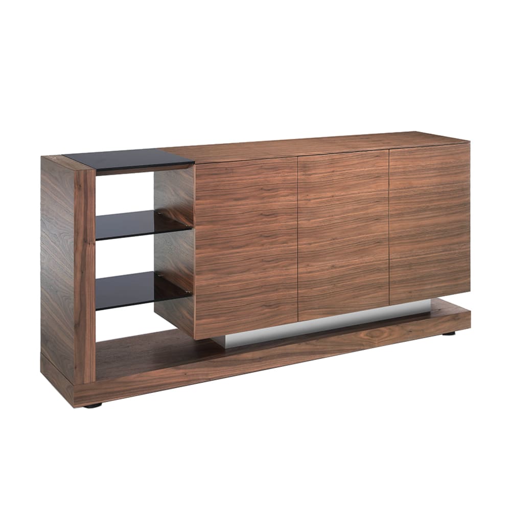 buffet effet bois noyer